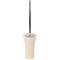 Toilet Brush Holder, Free Standing, Made From Stone in Natural Sand Finish